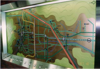 山科駅周辺 観光案内地図